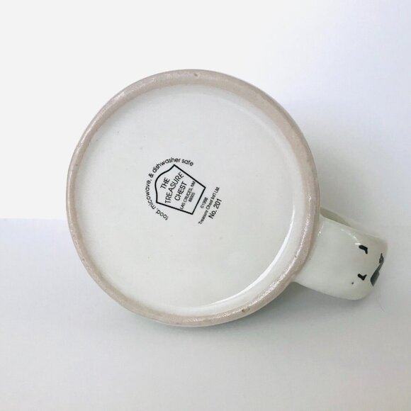 1998 Treasure Chest New Mexico Ceramic Mug Southwest Animals Dancing Vintage - Picture 7 of 11